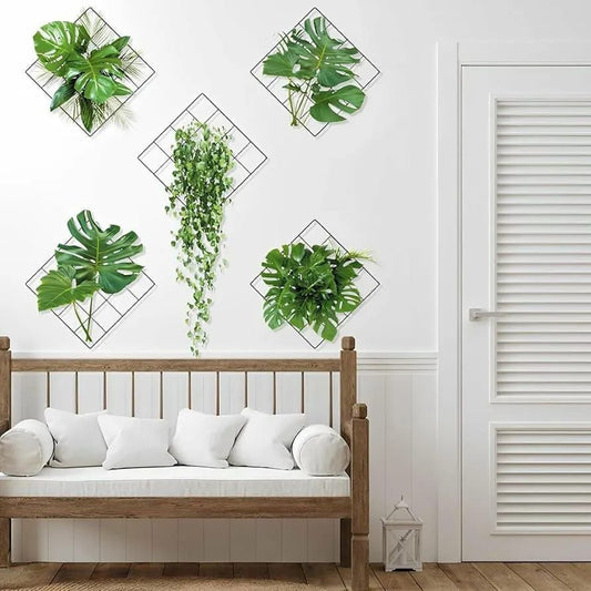 Grass Wallpaper Sheet 3D Artificial Plant Wall Art