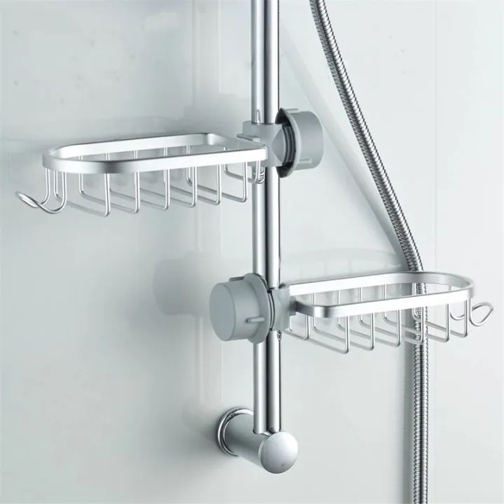 Kitchen Stainless Steel Sink Drain Rack Soap and Sponge Holder