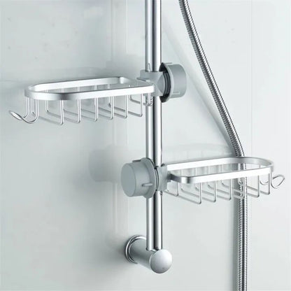 Kitchen Stainless Steel Sink Drain Rack Soap and Sponge Holder